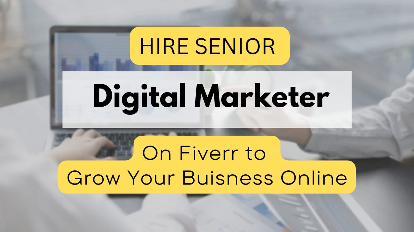 Digital Marketing Freelancers on Fiverr who are providing services as expert social media manager